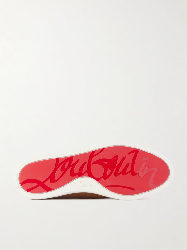 Embellished Suede Boat Shoes - E1