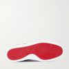 Rantulow Orlato Grosgrain-Trimmed Full-Grain Leather Sneakers - E1