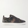Louis Junior Camouflage-Print Nubuck Sneakers