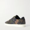Seavaste 2 Studded Camouflage-Print Canvas Sneakers - BK Seavaste 2 Studded Camouflage-Print Canvas Sneakers - BK