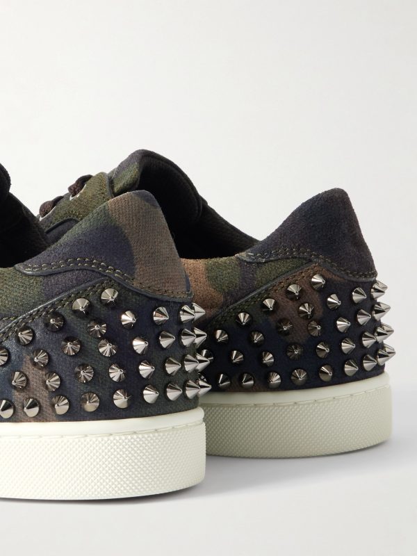 Seavaste 2 Studded Camouflage-Print Canvas Sneakers - CU Seavaste 2 Studded Camouflage-Print Canvas Sneakers - CU