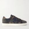 Seavaste 2 Studded Camouflage-Print Canvas Sneakers Seavaste 2 Studded Camouflage-Print Canvas Sneakers
