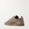 Louis Junior Grosgrain-Trimmed Suede Sneakers - BK