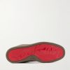 Louis Junior Grosgrain-Trimmed Suede Sneakers - E1