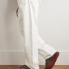 Louis Junior Grosgrain-Trimmed Suede Sneakers - OU