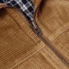 Wiri Leather-Trimmed Cotton-Corduroy Jacket - CU Wiri Leather-Trimmed Cotton-Corduroy Jacket - CU