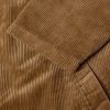 Wiri Leather-Trimmed Cotton-Corduroy Jacket - E1 Wiri Leather-Trimmed Cotton-Corduroy Jacket - E1