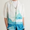 Paradise Camp-Collar Printed Lyocell Shirt - FR Paradise Camp-Collar Printed Lyocell Shirt - FR