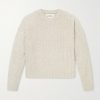 Keanu Cable-Knit Merino Wool-Blend Sweater