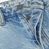 Rangi Straight-Leg Distressed Jeans - E1 Rangi Straight-Leg Distressed Jeans - E1