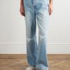 Rangi Straight-Leg Distressed Jeans - FR Rangi Straight-Leg Distressed Jeans - FR