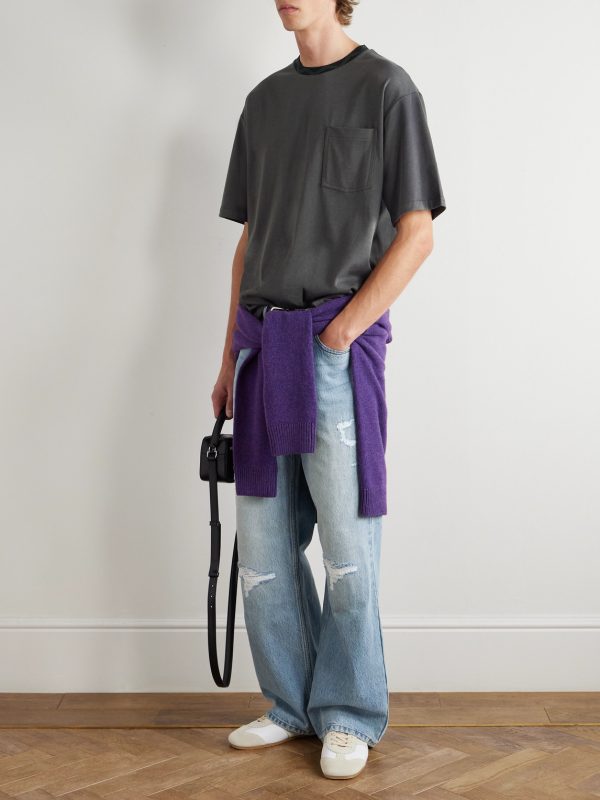 Rangi Straight-Leg Distressed Jeans - OU Rangi Straight-Leg Distressed Jeans - OU