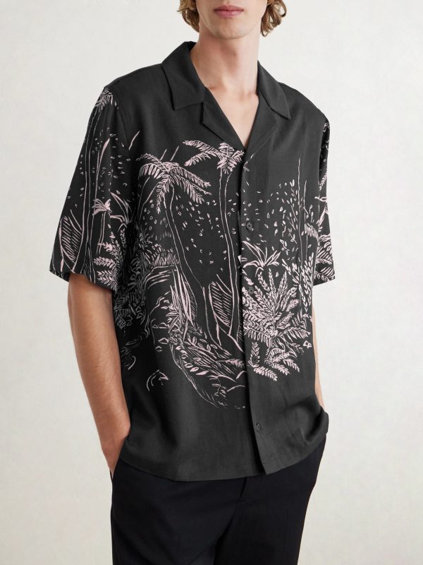 Waihi Tapu Printed Lyocell Shirt - FR