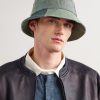 Patchwork Denim Bucket Hat - OU Patchwork Denim Bucket Hat - OU
