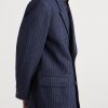 Waldorf Double-Breasted Pinstriped Virgin Wool Coat - CU Waldorf Double-Breasted Pinstriped Virgin Wool Coat - CU
