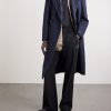 Waldorf Double-Breasted Pinstriped Virgin Wool Coat - OU Waldorf Double-Breasted Pinstriped Virgin Wool Coat - OU
