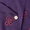 Astor Trillium Camp-Collar Embroidered Wool Shirt - CU Astor Trillium Camp-Collar Embroidered Wool Shirt - CU
