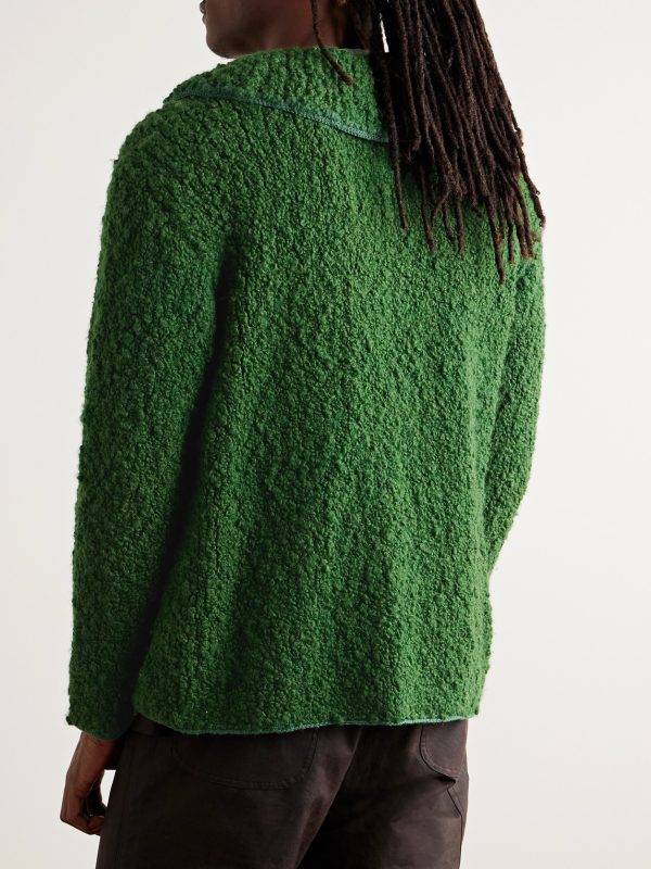 Moppet Wool-Bouclé Cardigan - BK