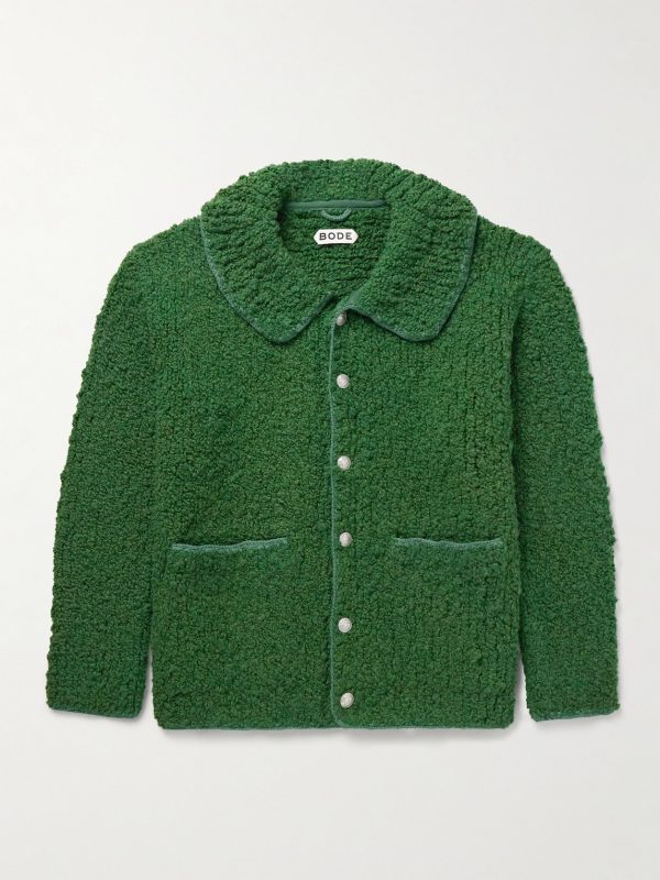Moppet Wool-Bouclé Cardigan