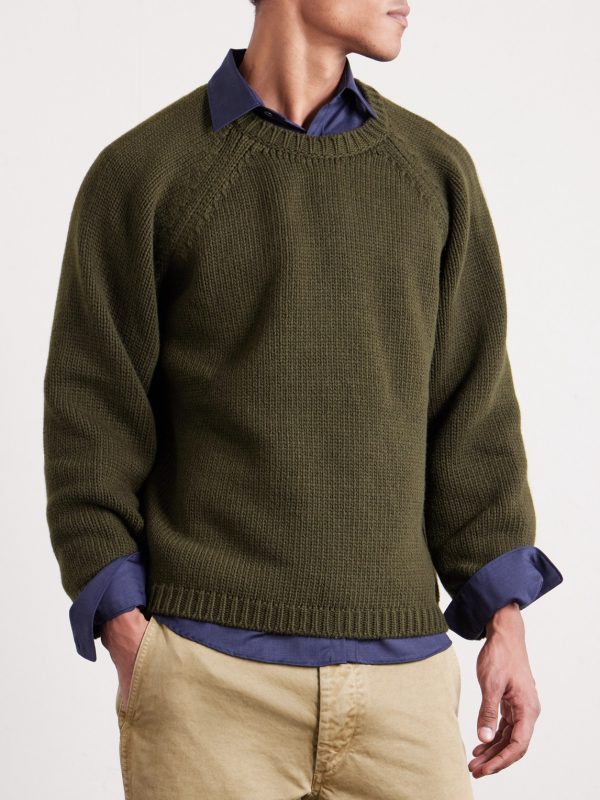 Ribbed-Knit Cashmere Sweater - FR Ribbed-Knit Cashmere Sweater - FR