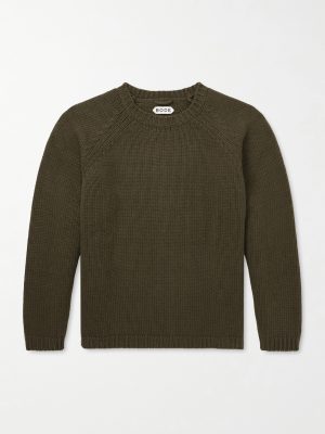 Ribbed-Knit Cashmere Sweater Ribbed-Knit Cashmere Sweater