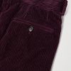 Wide-Leg Cropped Pleated Cotton-Corduroy Trousers - CU Wide-Leg Cropped Pleated Cotton-Corduroy Trousers - CU