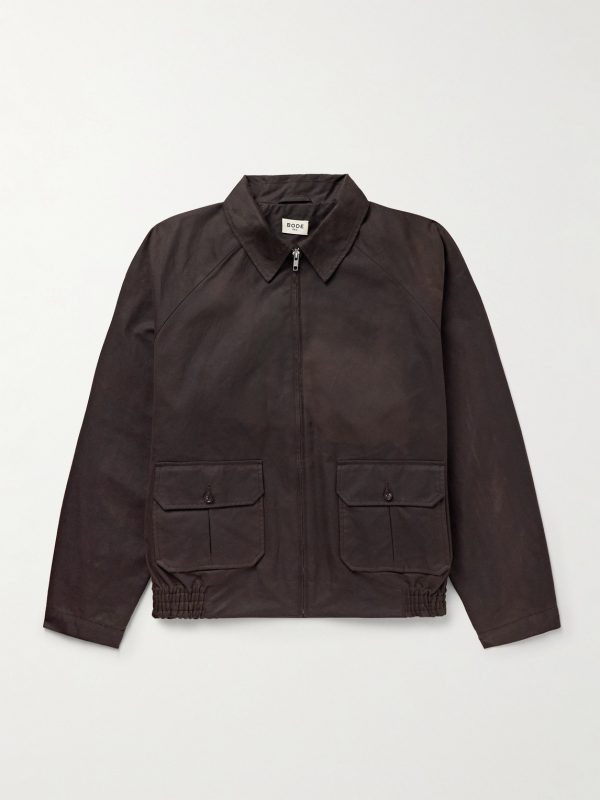 Coach Waxed-Cotton Blouson Jacket