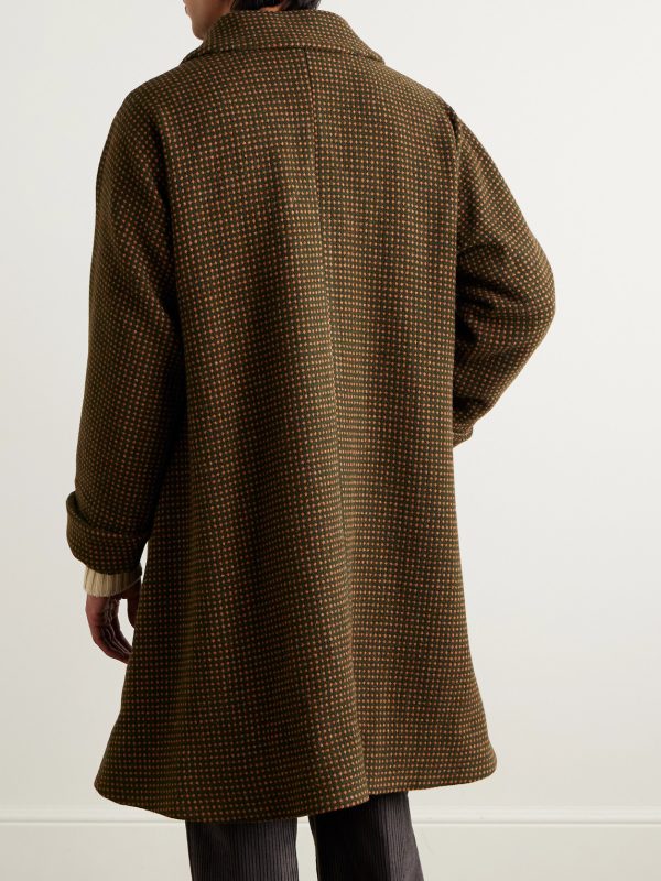 Hedgerow Wool-Tweed Coat - BK Hedgerow Wool-Tweed Coat - BK