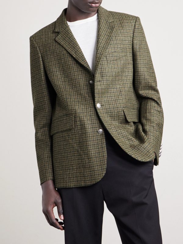 Morris Houndstooth Wool Suit Jacket - FR Morris Houndstooth Wool Suit Jacket - FR