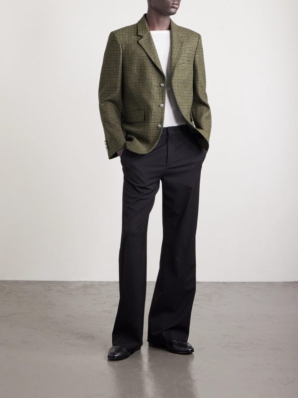 Morris Houndstooth Wool Suit Jacket - OU Morris Houndstooth Wool Suit Jacket - OU