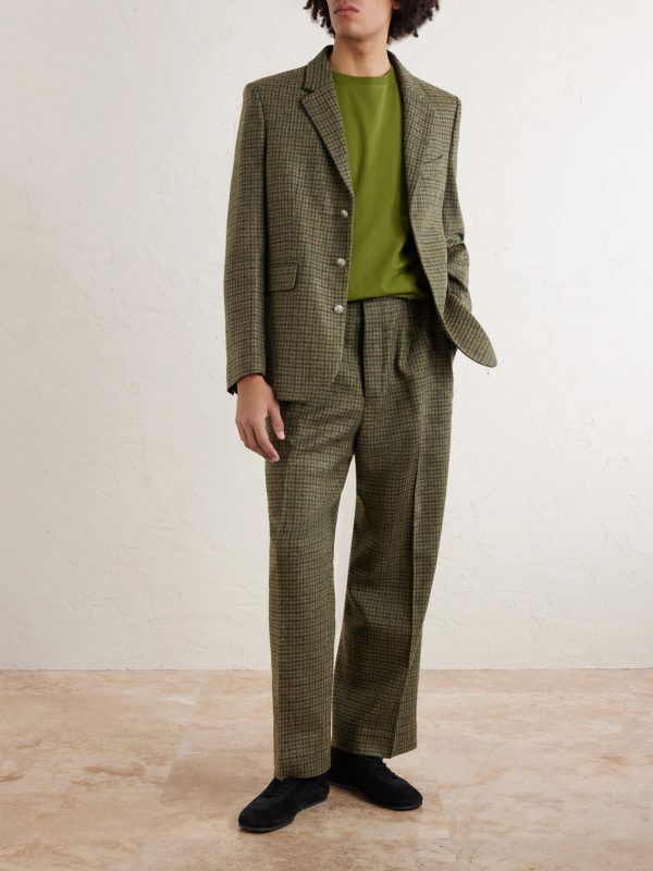 Morris Houndstooth Wool Suit Jacket - OU2 Morris Houndstooth Wool Suit Jacket - OU2
