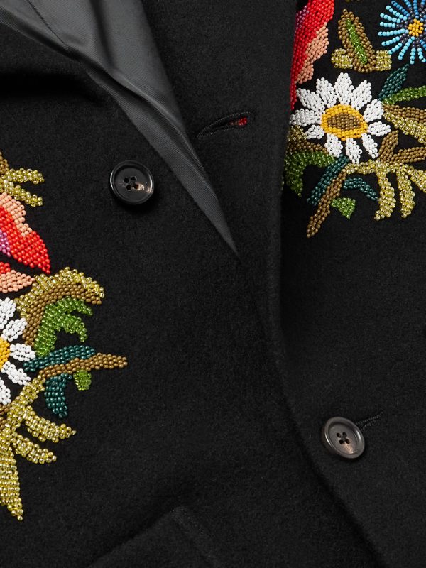 Aquitaine Beaded Wool Jacket - CU