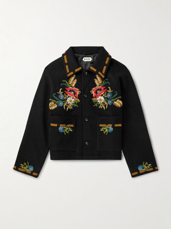 Aquitaine Beaded Wool Jacket