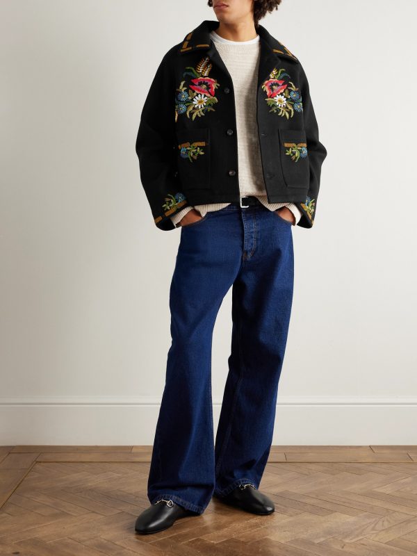Aquitaine Beaded Wool Jacket - OU