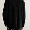 Suede Overshirt - BK Suede Overshirt - BK