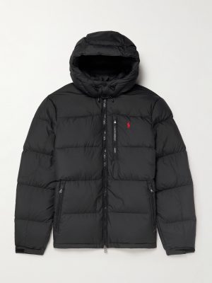 Logo-Embroidered Quilted Padded Shell Down Jacket Logo-Embroidered Quilted Padded Shell Down Jacket