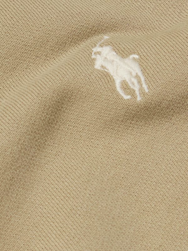 Logo-Embroidered Cotton-Jersey Half-Zip Sweatshirt - CU