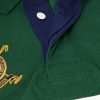 Logo-Embroidered Appliquéd Striped Cotton-Piqué Polo Shirt - CU Logo-Embroidered Appliquéd Striped Cotton-Piqué Polo Shirt - CU