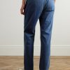 Bedford Straight-Leg Cotton-Blend Twill Trousers - BK