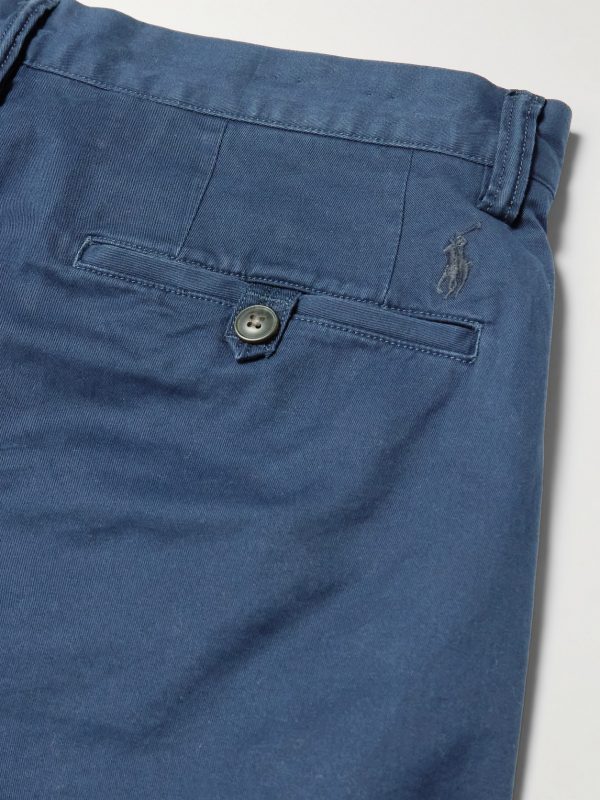 Bedford Straight-Leg Cotton-Blend Twill Trousers - CU