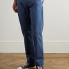 Bedford Straight-Leg Cotton-Blend Twill Trousers - FR