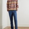 Bedford Straight-Leg Cotton-Blend Twill Trousers - OU