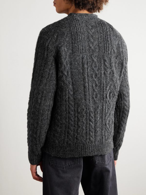 Brushed-Knit Sweater - BK
