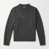 Brushed-Knit Sweater