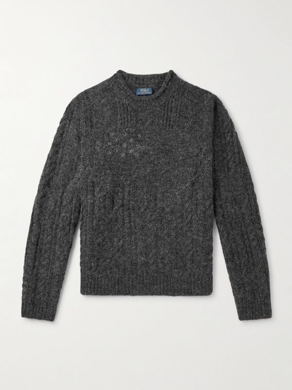 Brushed-Knit Sweater