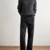Brushed-Knit Sweater - OU