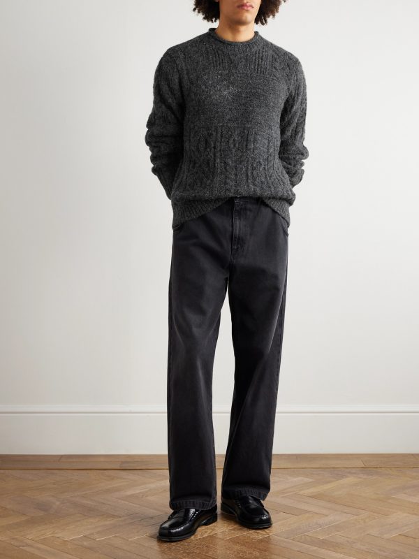 Brushed-Knit Sweater - OU