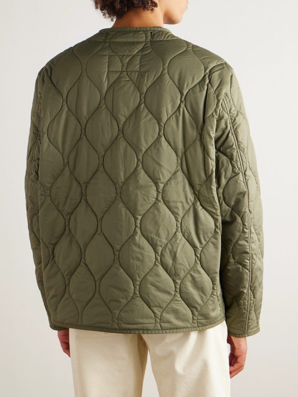 Ghent Quilted Recycled-Ripstop Jacket - BK Ghent Quilted Recycled-Ripstop Jacket - BK