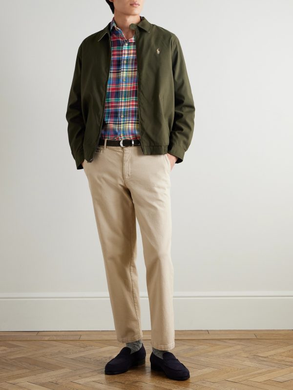 Checked Cotton-Flannel Shirt - OU