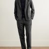 Tanker Straight-Leg Wool-Blend Drawstring Trousers - OU Tanker Straight-Leg Wool-Blend Drawstring Trousers - OU